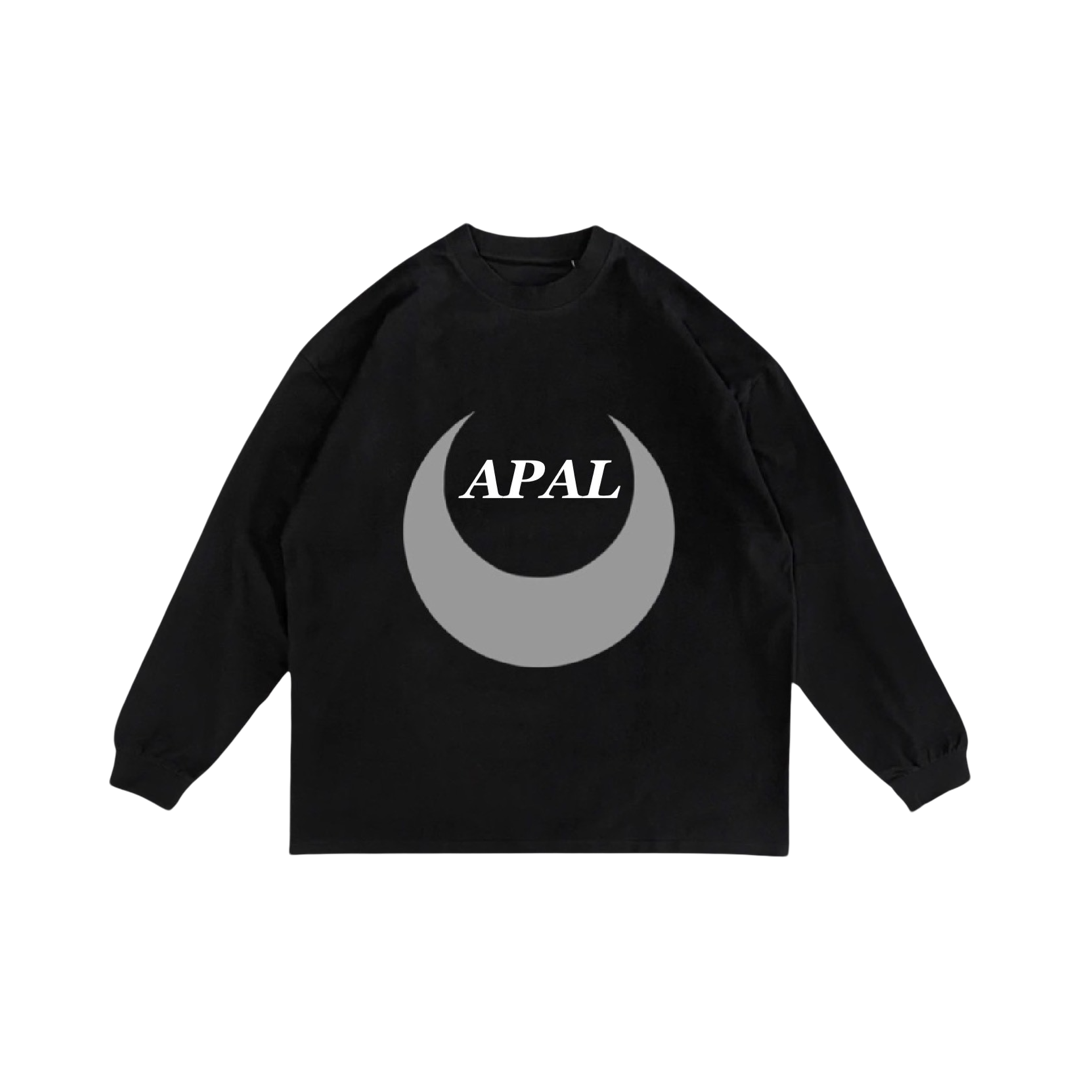 BASICS LONG SLEEVE (OVERSIZED)[DISCONTINUED MOON LOGO]