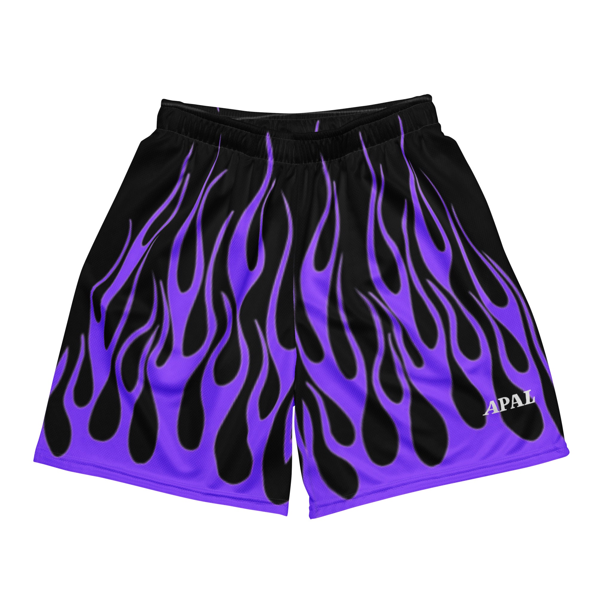 Artemis Flame Mesh Shorts